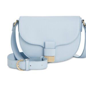 On 34th Holmme Saddle Crossbody Blue